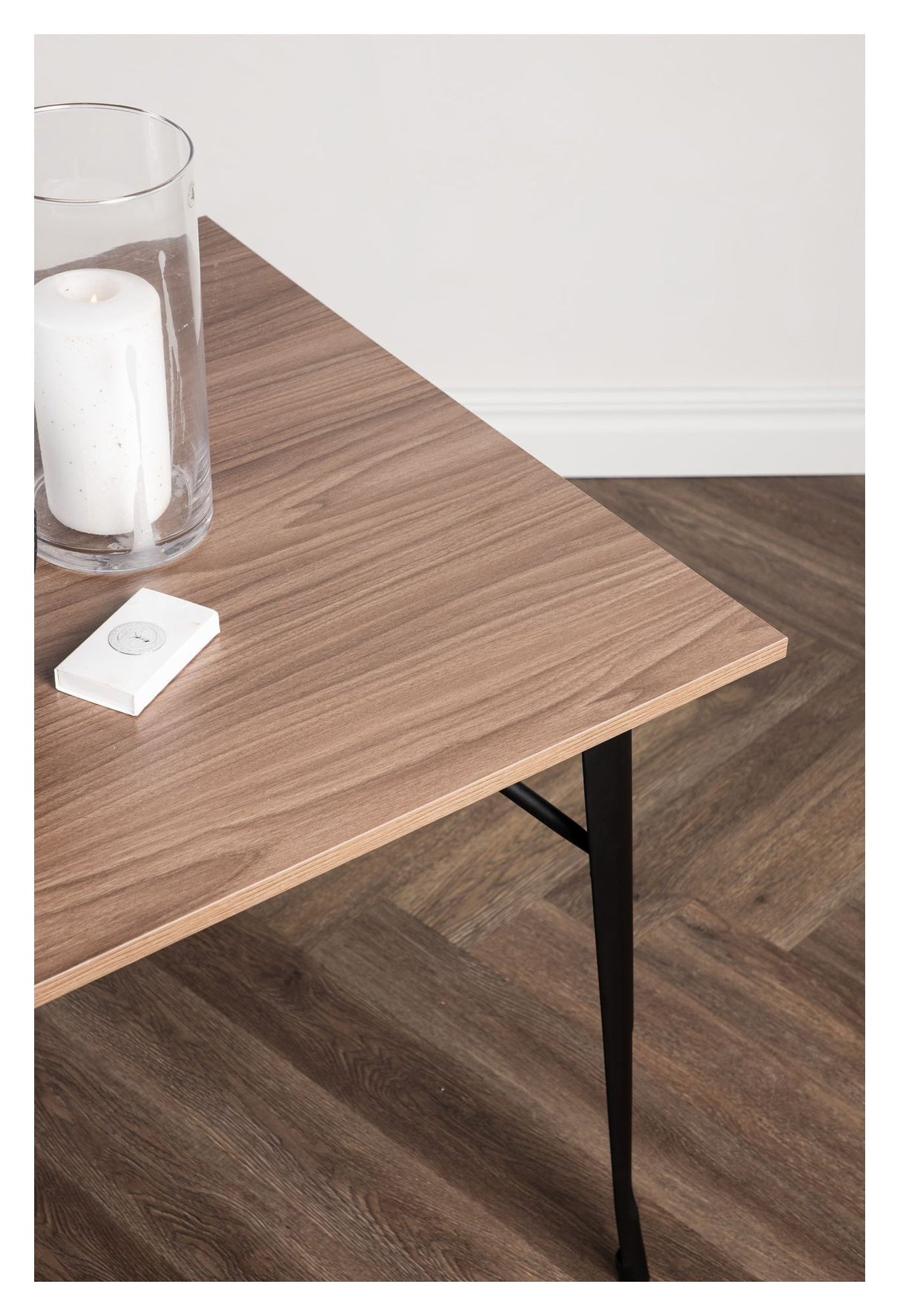 Tempe Dining Table 80 x 140 - valnøtt