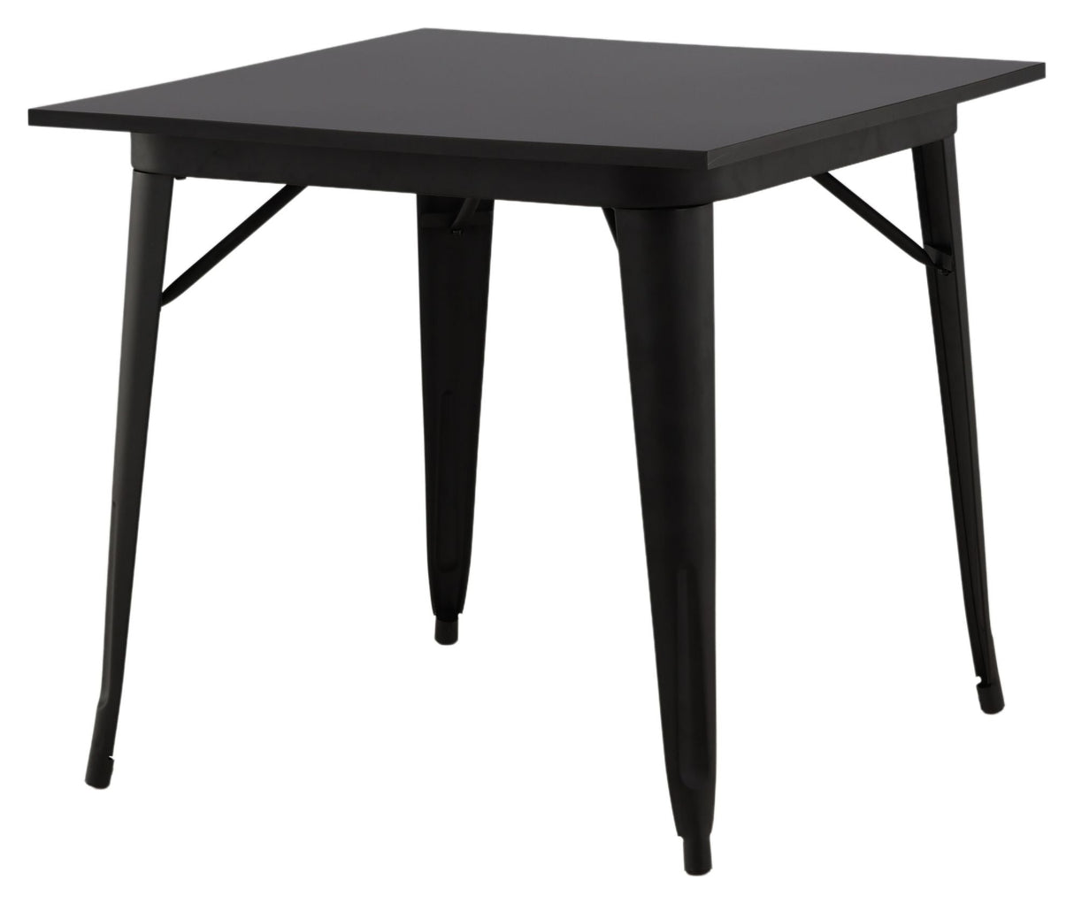 Tempe Dining Table 80x80 - Svart