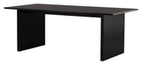 Vail Dining Table 100x200 - Røkt svart