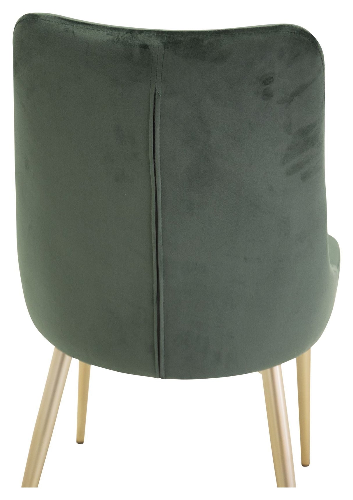 Velvet Deluxe Dining Chair, Green Velvet