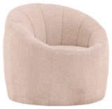 Warren Lounge Chair - Beige Bouclé