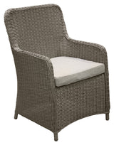 Wembley Garden Set, Gray Polyrattan med pute