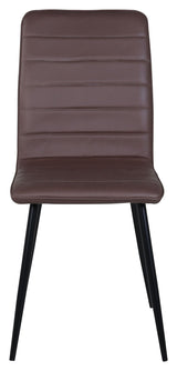 Windu Lyx Dining Chair, Brown/Black