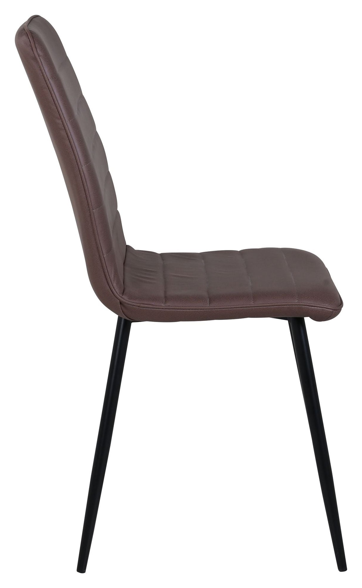 Windu Lyx Dining Chair, Brown/Black