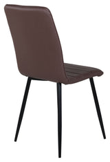 Windu Lyx Dining Chair, Brown/Black