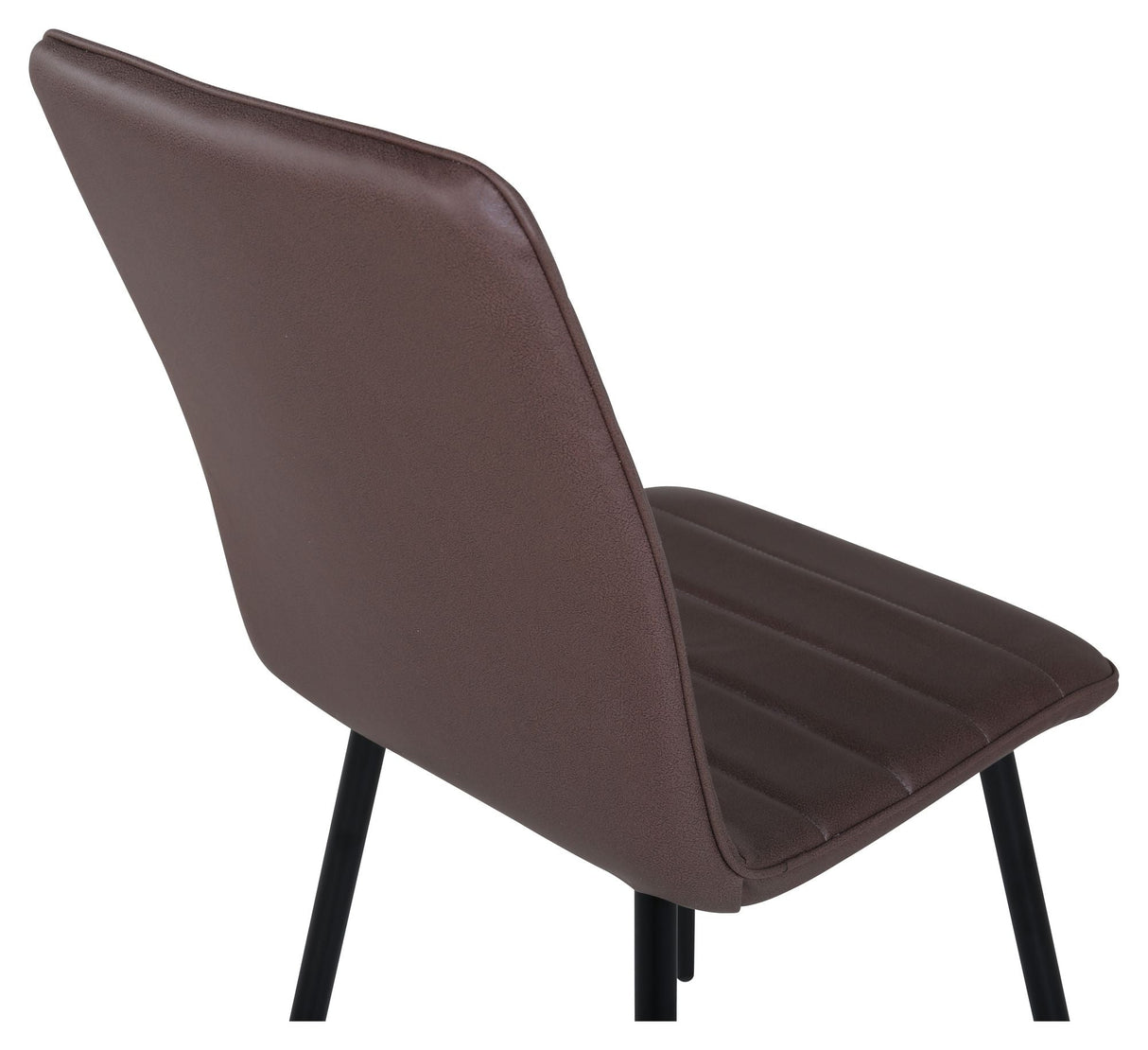 Windu Lyx Dining Chair, Brown/Black