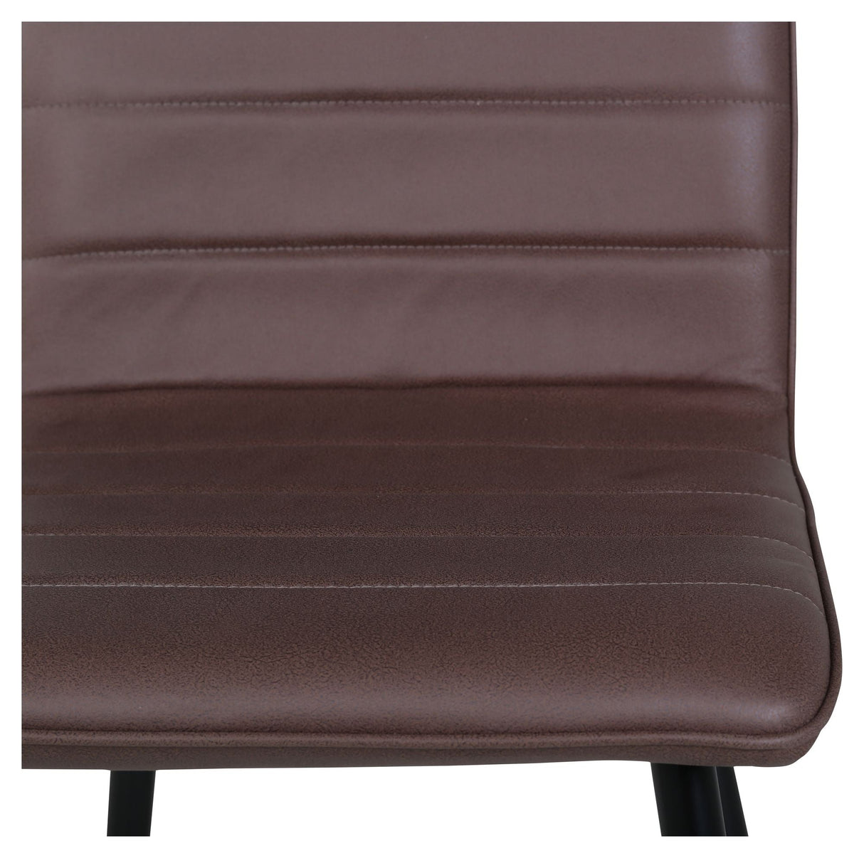 Windu Lyx Dining Chair, Brown/Black