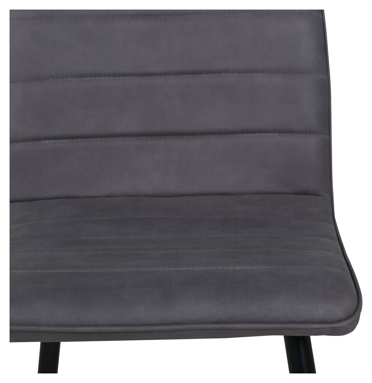 Windu Lyx Dining Chair, Gray/Black