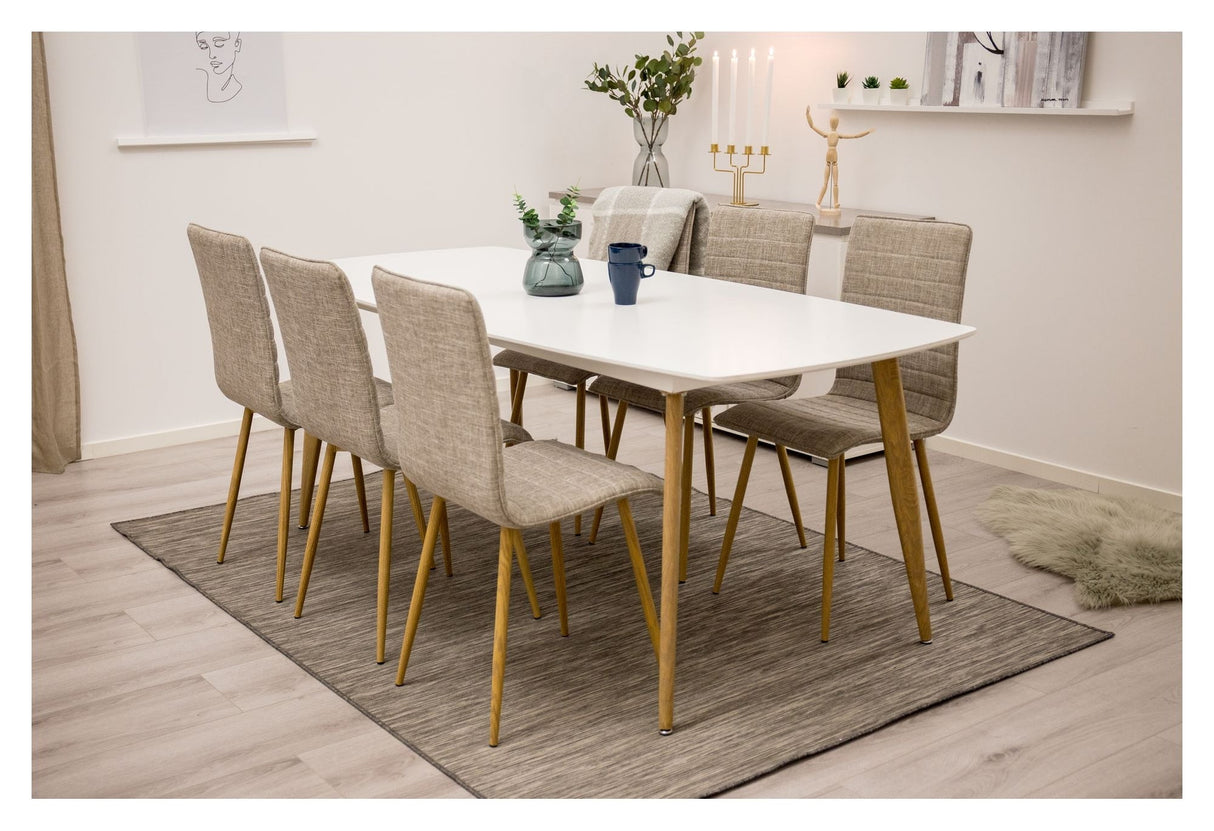 Windu Dining Chair - Lysegrå