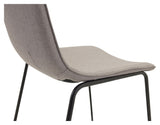 X-Pair Dining Chair, Gray Fabric