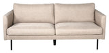 Zoom 2-seters sofa, beige stoff