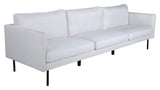 Zoom 3-seters. Sofa, off-white stoff