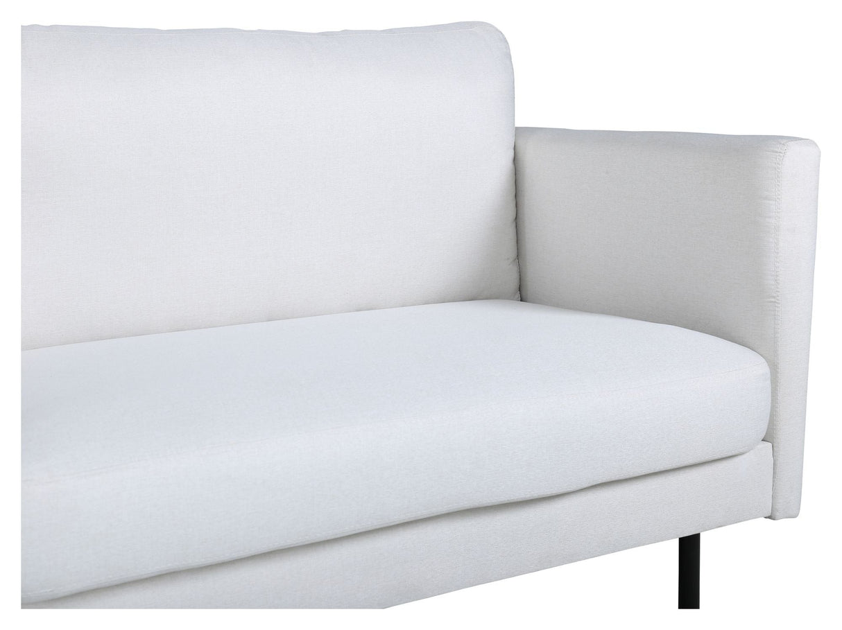 Zoom 3-seters. Sofa, off-white stoff