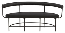 Stallhagen, Sofa Bench - Svart/skinn