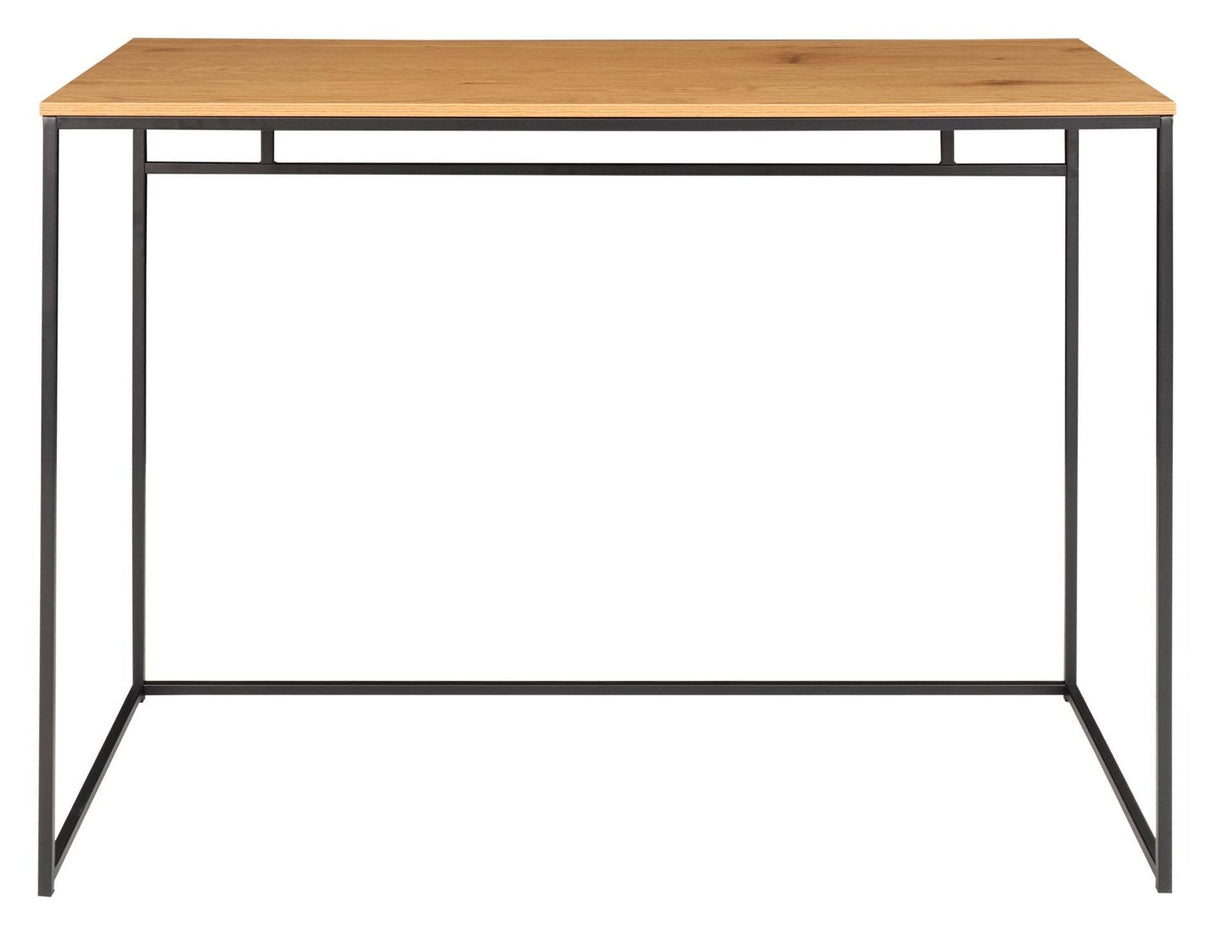 Vita Desk 100x45, Black/Oak Look