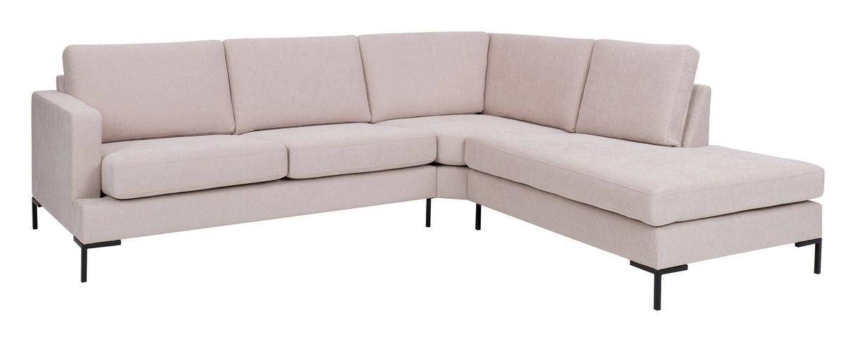 Volara 2,5 pers. Sofa, til høyre - beige