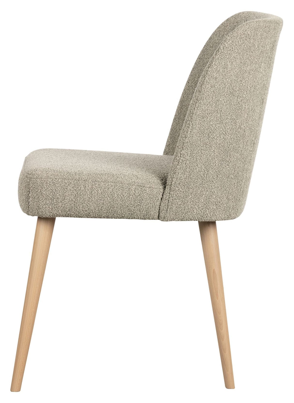 Force Dining Chair - Beige Bouclé