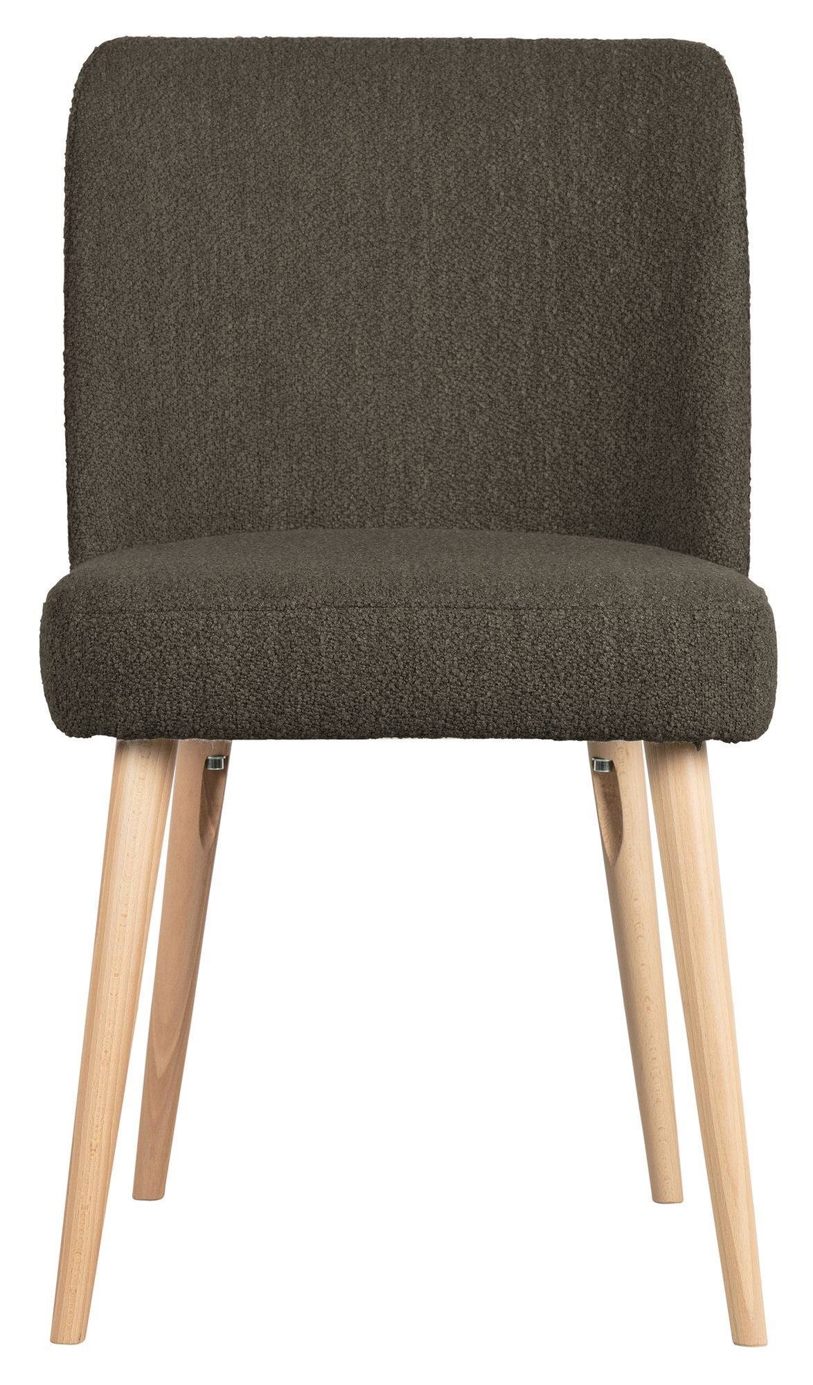 Force Dining Chair - Brown Bouclé