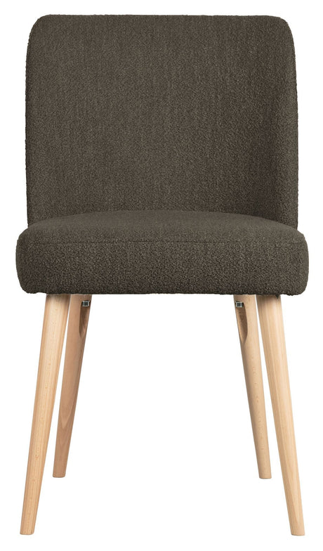 Force Dining Chair - Brown Bouclé