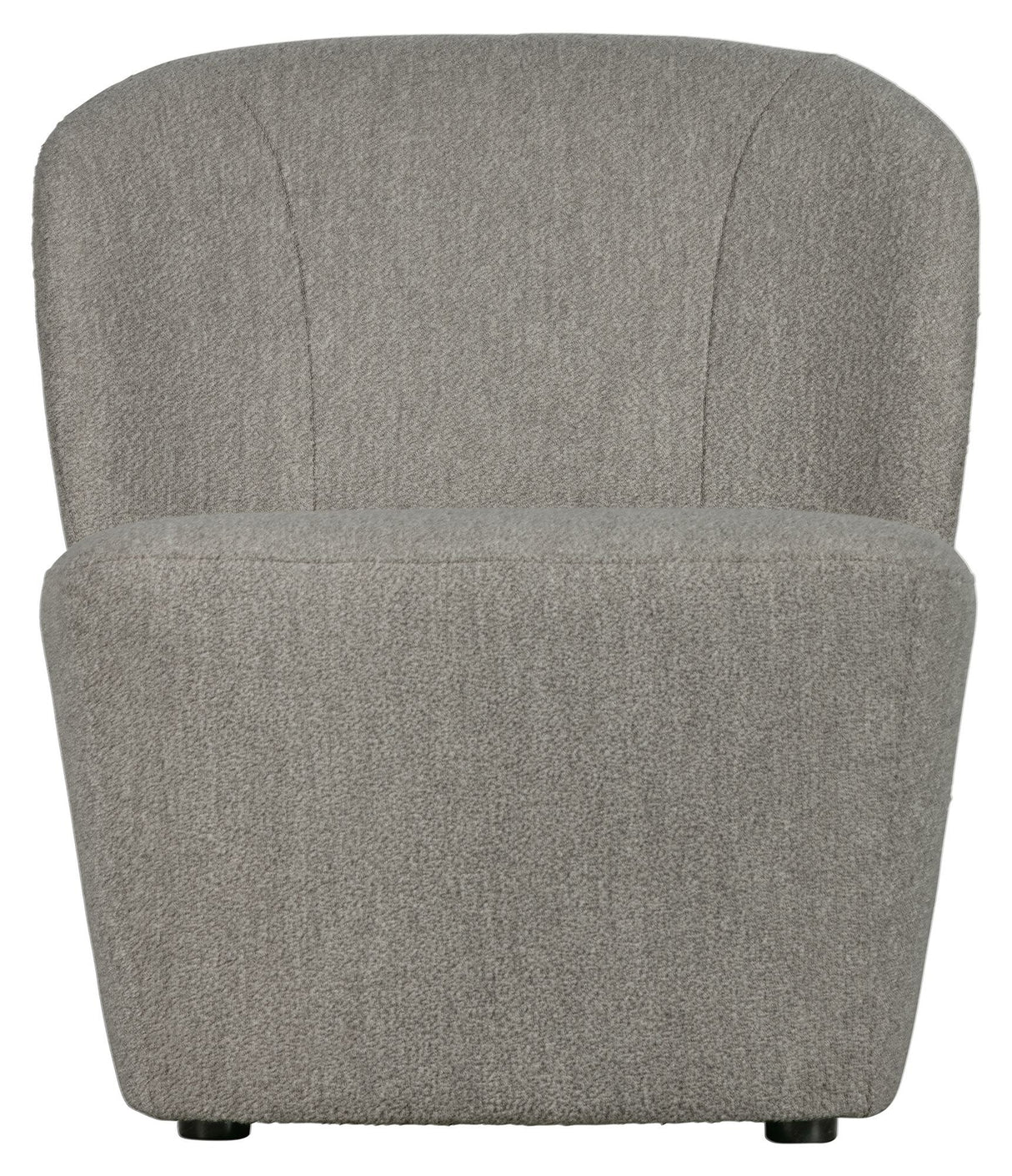 Lofty Lounge Chair - Gray Bouclé