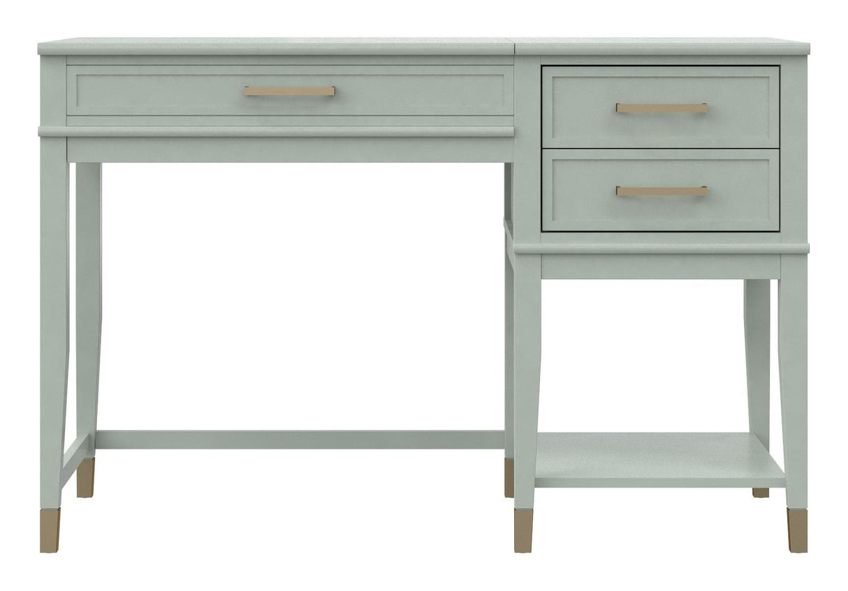 Westerleigh Desk with Raising Function, Pale Green