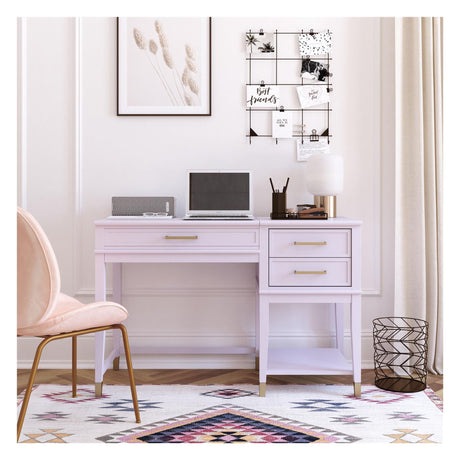 Westerleigh Desk med Raising Function, lavendel