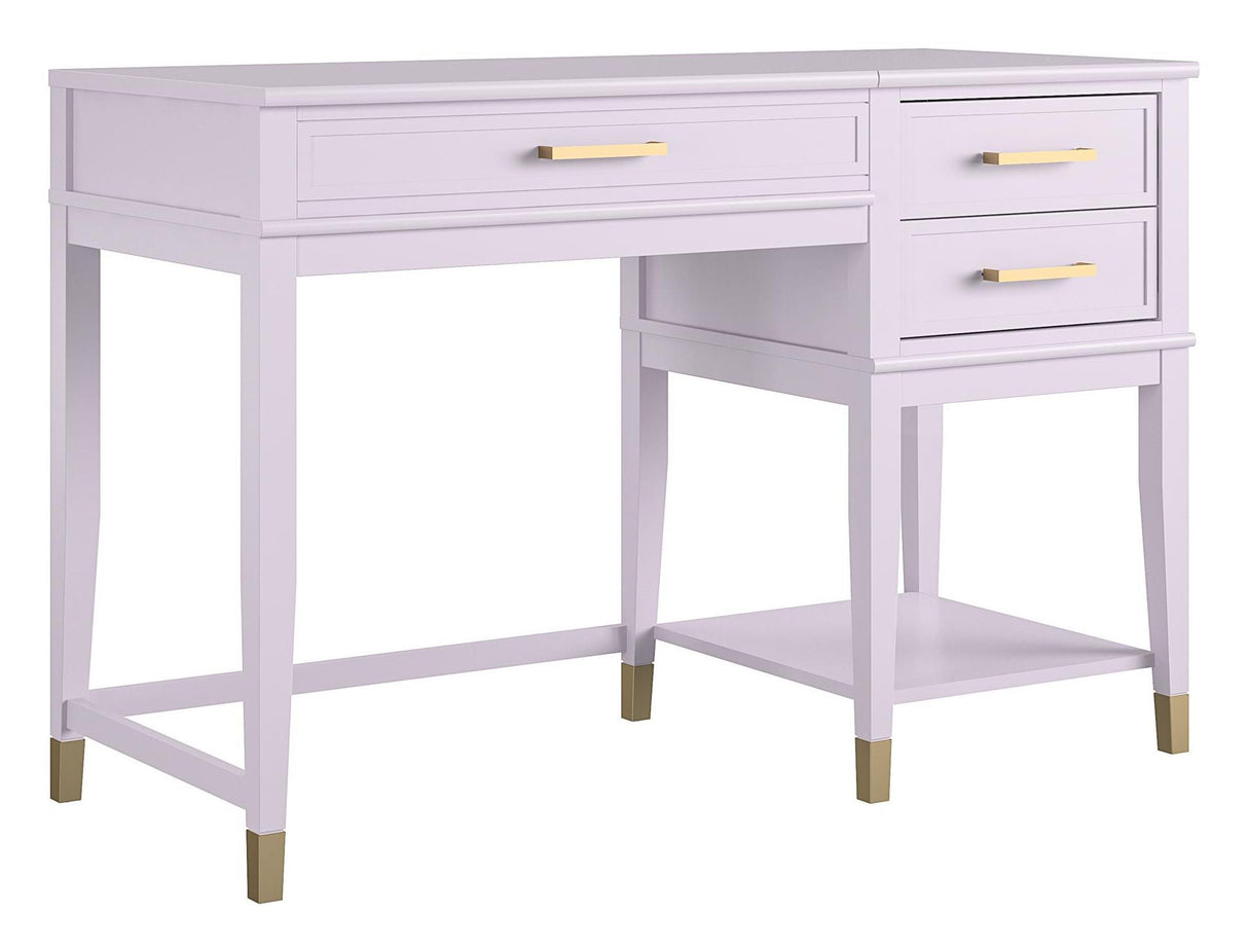 Westerleigh Desk med Raising Function, lavendel