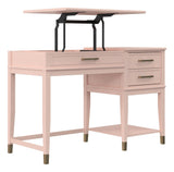 Westerleigh Desk med hevefunksjon, rosa