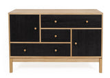 Woodman Abbeywood Sideboard - Oak/Charcoal