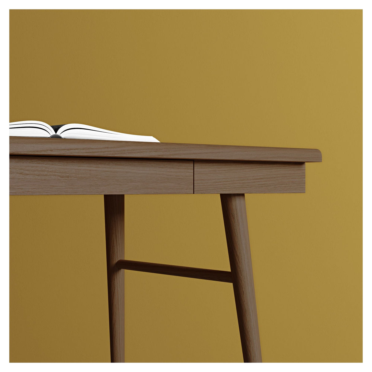 Woodman Bau Desk - Walnut