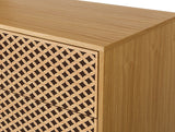 Woodman Camden Chest - Oak/Diamond Print, 80x48