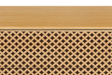 Woodman Camden Chest - Oak/Diamond Print, 80x48