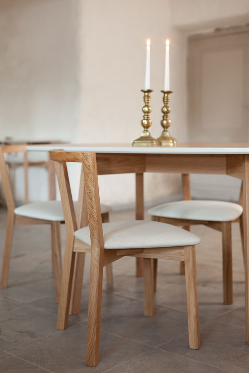 Woodman - Cee Dining Chair - Light Wood