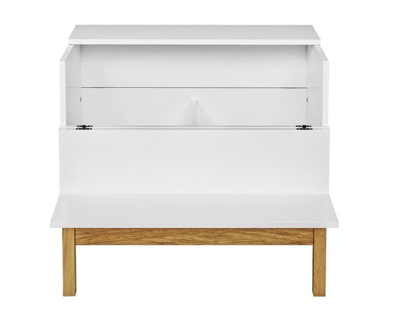 Woodman - Grande Bar Table - White