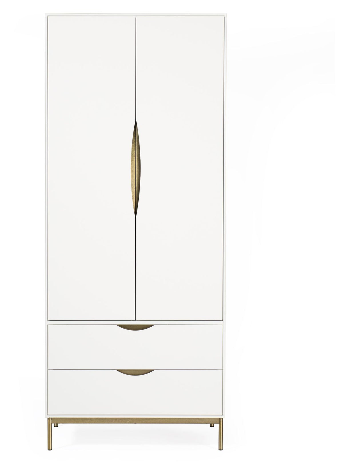 Woodman Kobe garderobe w. 2 dører - hvit