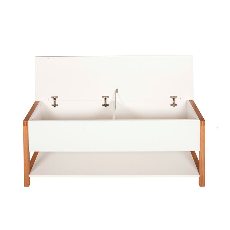 Woodman - Northgate Bench - White w. lagring