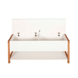 Woodman - Northgate Bench - White w. lagring