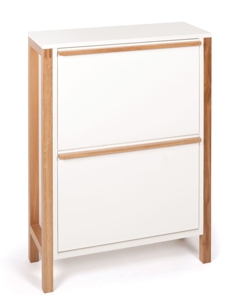 Woodman - Northgate Shoe Cabinet - White w. 2 dører