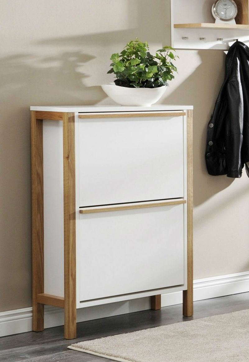 Woodman - Northgate Shoe Cabinet - White w. 2 dører