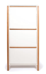 Woodman - Northgate Shoe Cabinet - White w. 3 dører