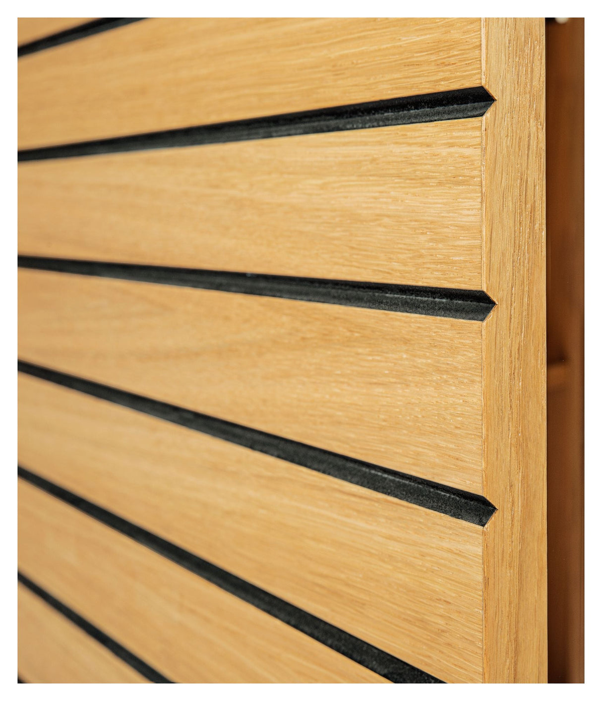 Woodman Stripe Sideboard - Natur/Black