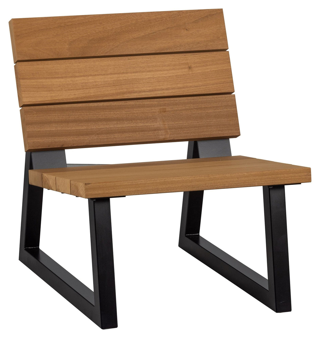 Woood Banco Lounge Chair Outdoor Wood/Metal