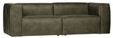 Woood Bean 3.5-per. Sofa i øko-skinn, Army Green