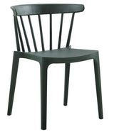 Woood Bliss Dining Chair - Army Plastic