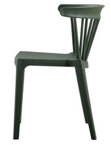 Woood Bliss Dining Chair - Army Plastic