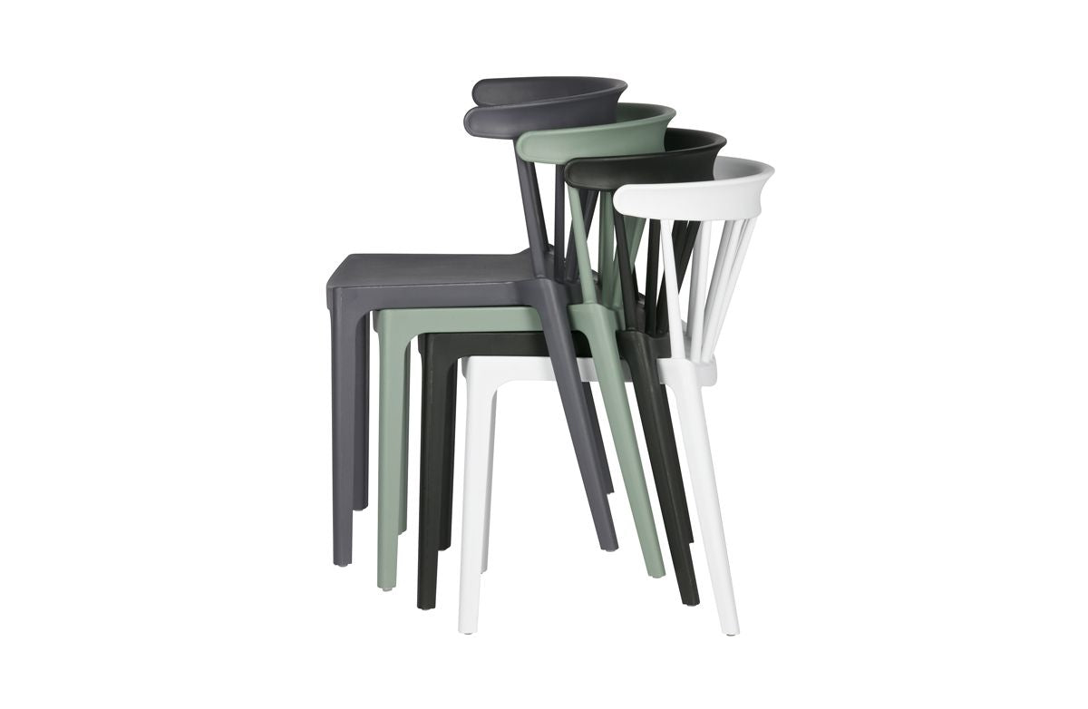 Woood Bliss Dining Chair - Jade Green