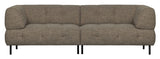 Lloyd 4-pers. Sofa, Mørkebrun Melange 