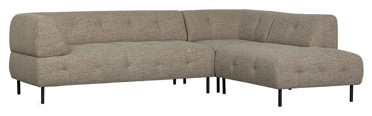 Lloyd Corner Sofa, høyre, brun Melange