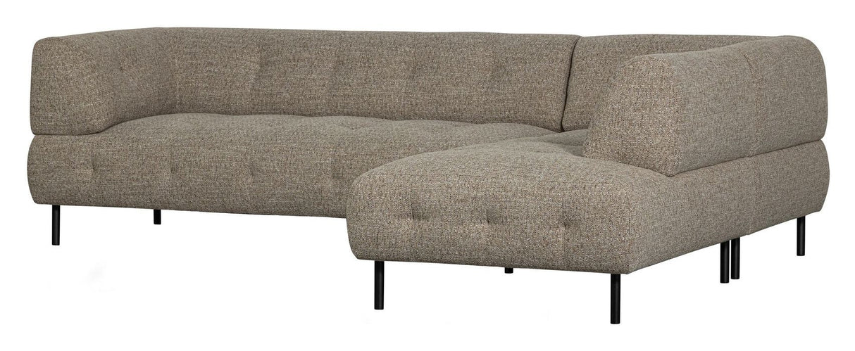 Lloyd Corner Sofa, høyre, brun Melange