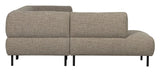 Lloyd hjørne sofa, venstre, brun melange